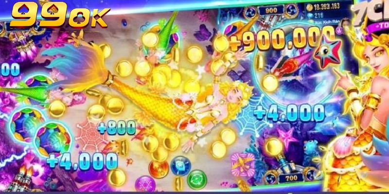 Bắn Cá Tiên Nữ 99OK: Game Giải Trí Đáng Chơi Nhất Hiện Nay 3 Cá Tiên Nữ là biểu tượng của trò chơi